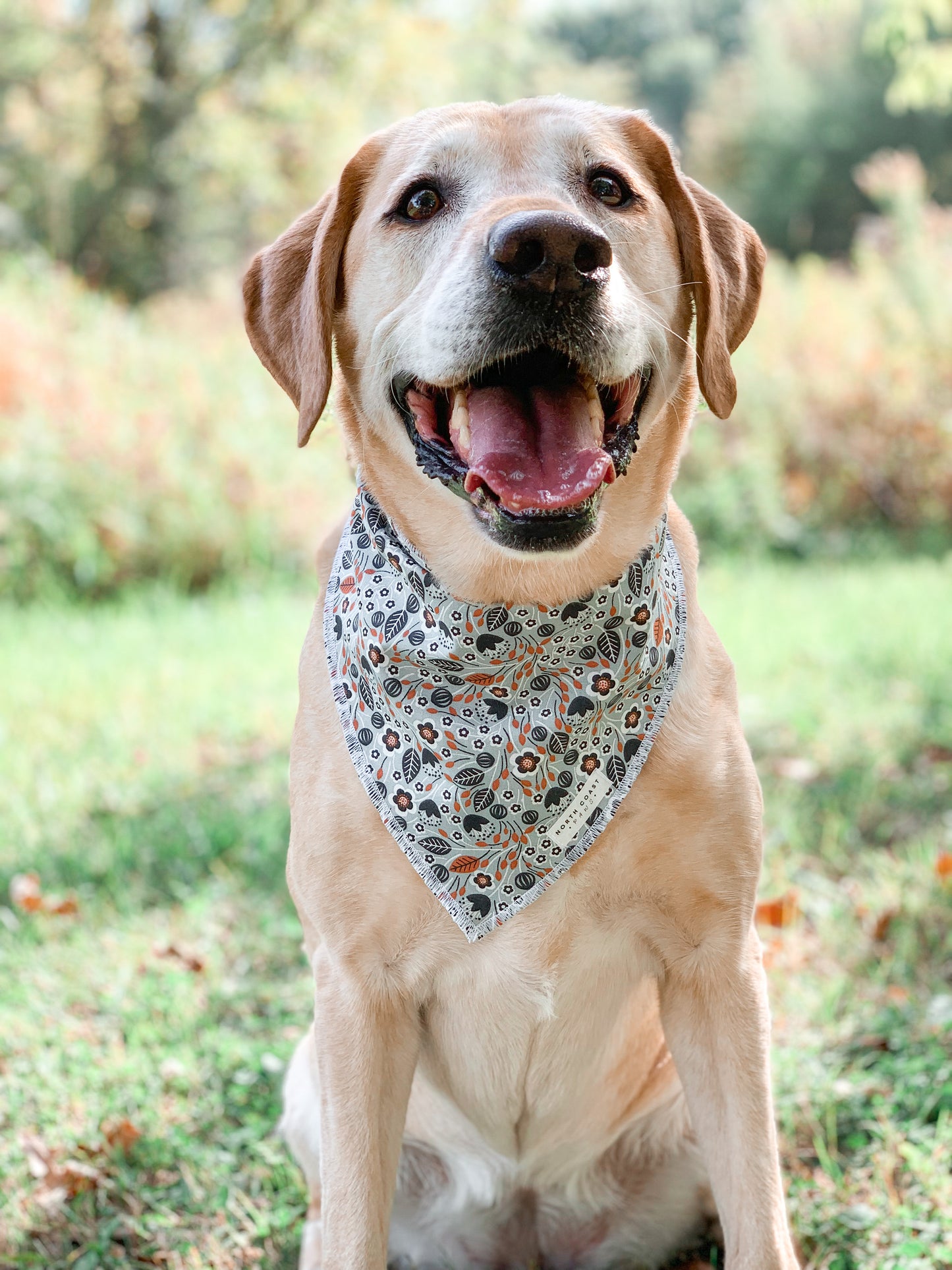 FORAGED FLORAL BANDANA