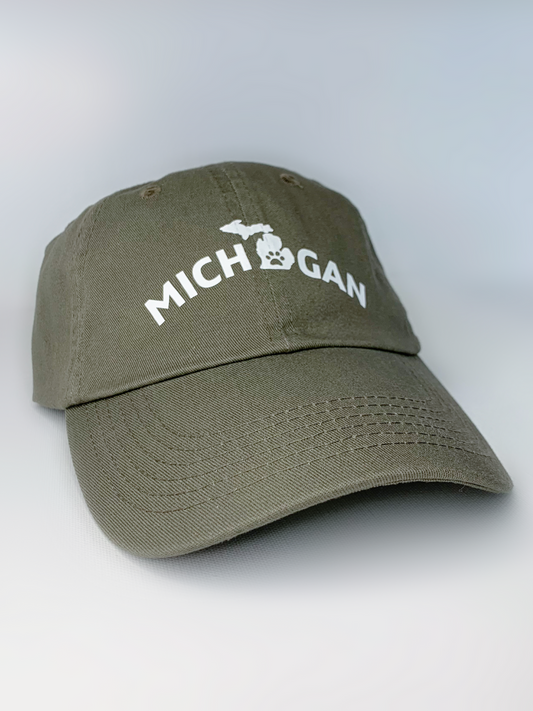 MICHIGAN PAW DAD HAT